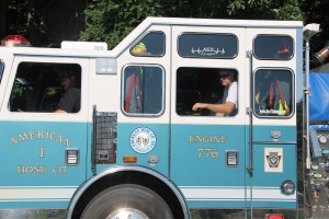 Tuscarora Fire Company Truck, Apparatus Parade, Tuscarora, 7-26-2014 (61)