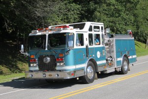 Tuscarora Fire Company Truck, Apparatus Parade, Tuscarora, 7-26-2014 (64)