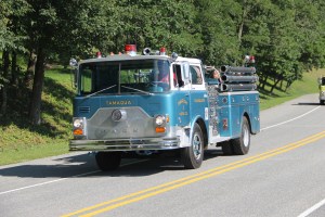 Tuscarora Fire Company Truck, Apparatus Parade, Tuscarora, 7-26-2014 (71)