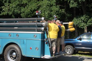 Tuscarora Fire Company Truck, Apparatus Parade, Tuscarora, 7-26-2014 (76)