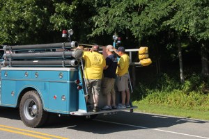Tuscarora Fire Company Truck, Apparatus Parade, Tuscarora, 7-26-2014 (77)