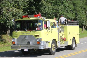 Tuscarora Fire Company Truck, Apparatus Parade, Tuscarora, 7-26-2014 (79)