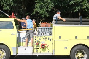 Tuscarora Fire Company Truck, Apparatus Parade, Tuscarora, 7-26-2014 (83)