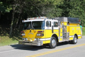 Tuscarora Fire Company Truck, Apparatus Parade, Tuscarora, 7-26-2014 (88)