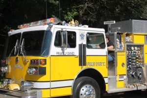 Tuscarora Fire Company Truck, Apparatus Parade, Tuscarora, 7-26-2014 (89)