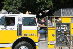Tuscarora Fire Company Truck, Apparatus Parade, Tuscarora, 7-26-2014 (90)