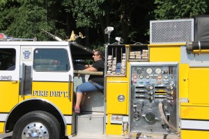 Tuscarora Fire Company Truck, Apparatus Parade, Tuscarora, 7-26-2014 (91)