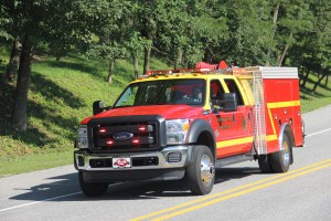 Tuscarora Fire Company Truck, Apparatus Parade, Tuscarora, 7-26-2014 (94)