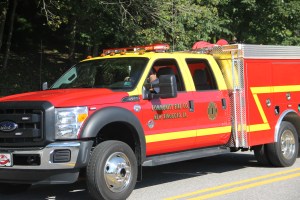 Tuscarora Fire Company Truck, Apparatus Parade, Tuscarora, 7-26-2014 (95)