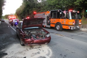Two Vehicle Accident on US209, near West Miner Street, Coaldale, 7-28-2014 (1)