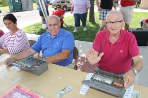 Volunteers, St. Joseph Parish Festival, St. Joseph's Church, Summit Hill, 7-20-2014 (1)