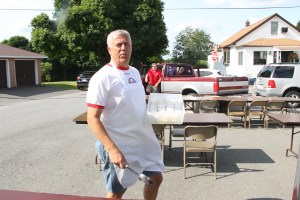 Volunteers, St. Joseph Parish Festival, St. Joseph's Church, Summit Hill, 7-20-2014 (12)
