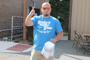 Volunteers, St. Joseph Parish Festival, St. Joseph's Church, Summit Hill, 7-20-2014 (15)