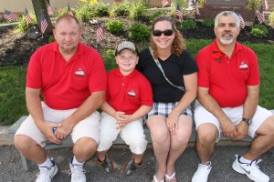 Volunteers, St. Joseph Parish Festival, St. Joseph's Church, Summit Hill, 7-20-2014 (18)