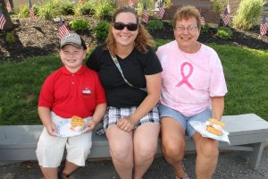 Volunteers, St. Joseph Parish Festival, St. Joseph's Church, Summit Hill, 7-20-2014 (19)