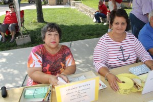 Volunteers, St. Joseph Parish Festival, St. Joseph's Church, Summit Hill, 7-20-2014 (2)