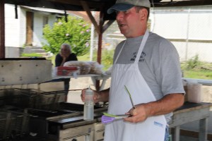 Volunteers, St. Joseph Parish Festival, St. Joseph's Church, Summit Hill, 7-20-2014 (22)