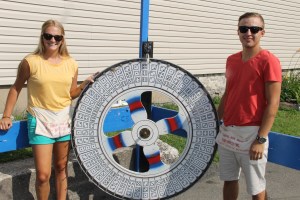 Volunteers, St. Joseph Parish Festival, St. Joseph's Church, Summit Hill, 7-20-2014 (23)