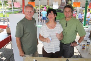 Volunteers, St. Joseph Parish Festival, St. Joseph's Church, Summit Hill, 7-20-2014 (4)