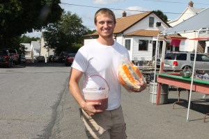 Volunteers, St. Joseph Parish Festival, St. Joseph's Church, Summit Hill, 7-20-2014 (7)