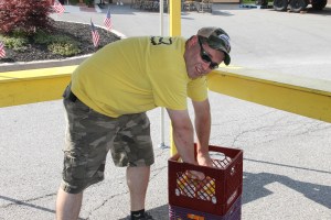 Volunteers, St. Joseph Parish Festival, St. Joseph's Church, Summit Hill, 7-20-2014 (8)