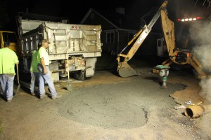 Water Main Leak Repair, Welsh Road, Hometown (1)