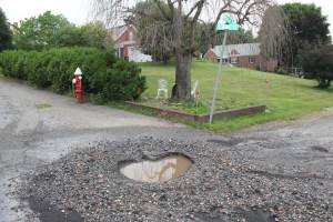 Water Main Leak, Welsh Road, Hometown, 7-13-2014 (12)
