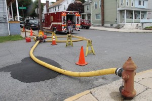 Water Main Repairs, Elm and Market Streets, Tamaqua, 7-18-2014 (1)