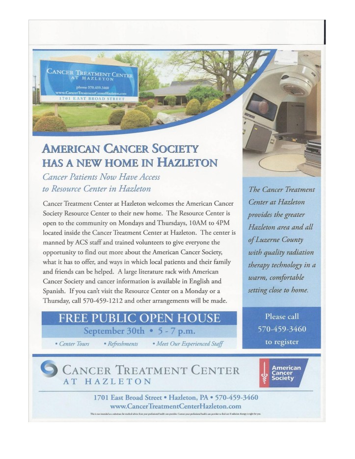 8-22-2014, Tamaqua Chamber of Commerce, Chamber Chatters7