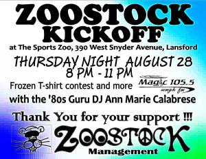 8-28-2014, Zoostock Kick-Off, Sports Zoo, Lansford