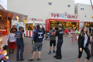 Carnival, after Parade, Citz Fest, Citizens Fire Company, Mahanoy City, 8-15-2014 (1)