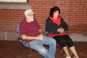 Christopher Dean Band Concert, Chamber Summer Concert Series, Train Station, Tamaqua, 7-31-2014 (10)