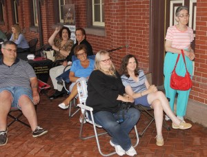Christopher Dean Band Concert, Chamber Summer Concert Series, Train Station, Tamaqua, 7-31-2014 (11)