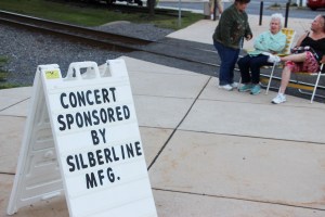 Coal County Express performs, Concert, Chamber Summer Concert Series, Train Station, Tamaqua (10)