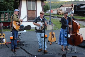 Coal County Express performs, Concert, Chamber Summer Concert Series, Train Station, Tamaqua (11)