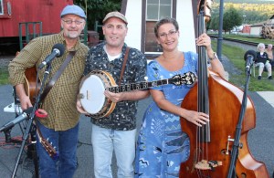 Coal County Express performs, Concert, Chamber Summer Concert Series, Train Station, Tamaqua (2)