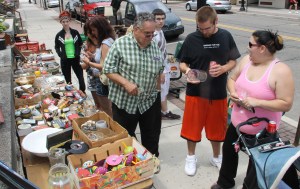 Community Yard Sale, Sidewalk Sale, via Chamber of Commerce, Tamaqua, 8-2-2014 (36)