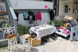 Community Yard Sale, Sidewalk Sale, via Chamber of Commerce, Tamaqua, 8-2-2014 (47)