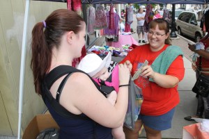 Community Yard Sale, Sidewalk Sale, via Chamber of Commerce, Tamaqua, 8-2-2014 (7)