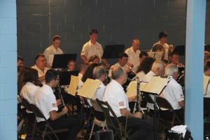 Cressona Band performs, East End Park, Tamaqua, 8-6-2014 (3)