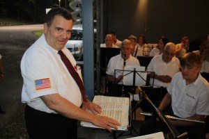 Cressona Band performs, East End Park, Tamaqua, 8-6-2014 (30)