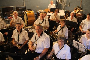 Cressona Band performs, East End Park, Tamaqua, 8-6-2014 (43)