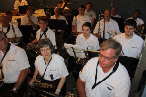 Cressona Band performs, East End Park, Tamaqua, 8-6-2014 (46)