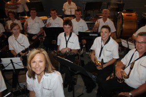 Cressona Band performs, East End Park, Tamaqua, 8-6-2014 (48)