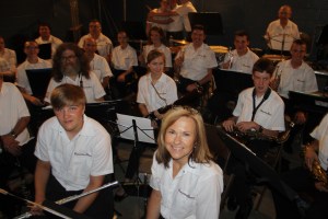 Cressona Band performs, East End Park, Tamaqua, 8-6-2014 (49)