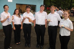 Cressona Band performs, East End Park, Tamaqua, 8-6-2014 (8)