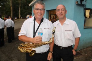 Cressona Band performs, East End Park, Tamaqua, 8-6-2014 (9)