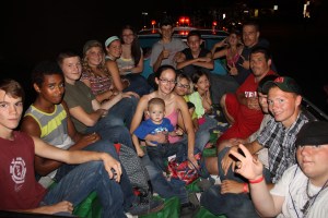 Day 3 of Firemen's Festival, Block Party, American Hose Company, Tamaqua, 8-3-2014 (164)