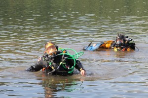 Dive, Rescue Presentation, Ryan Township Rescue Squad, Locust Lake State Park, Barnesville, 8-9-2014 (10)