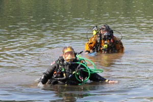 Dive, Rescue Presentation, Ryan Township Rescue Squad, Locust Lake State Park, Barnesville, 8-9-2014 (11)